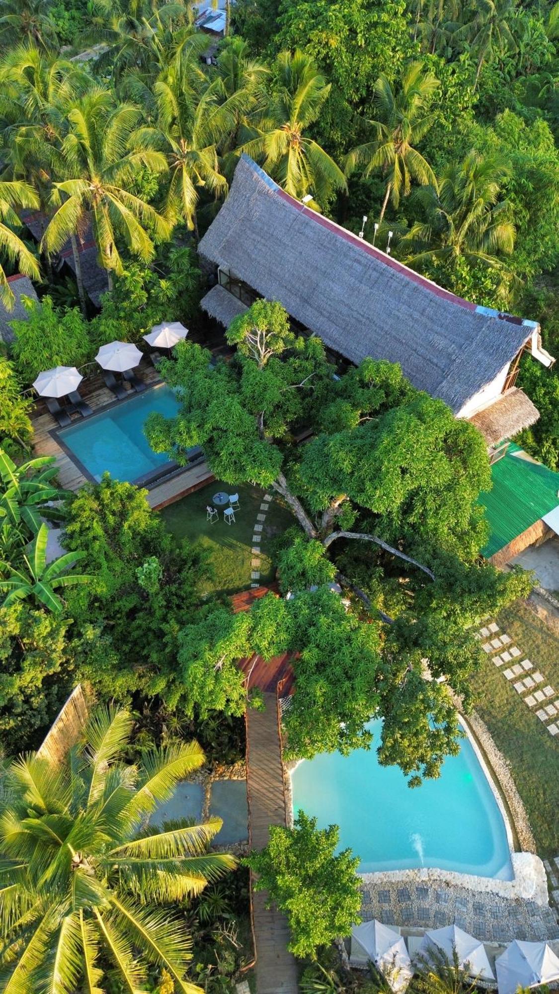 The Hillside Resort Siargao Хенерал Луна Екстериор снимка